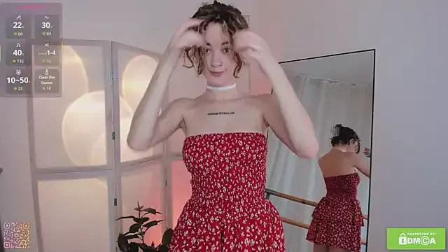 Curly_Moon — sexy jumping+ shake boobs